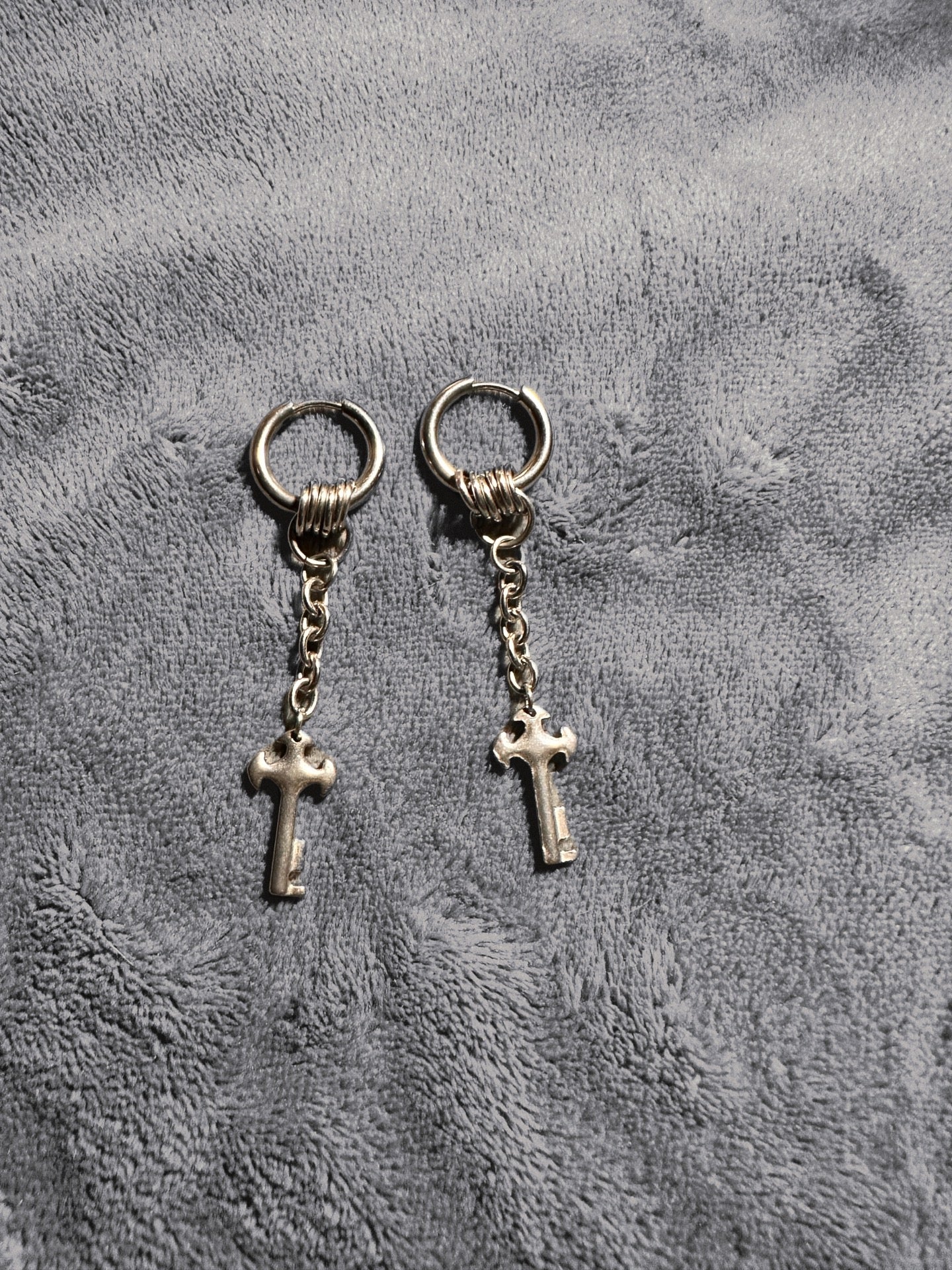Small hoop earrings