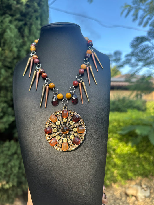 Mookaite spikes