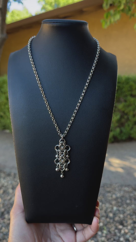 Simple Chainmail pendant